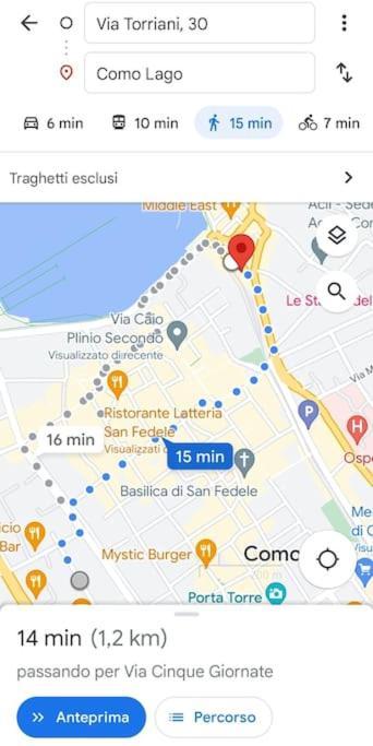 Casa Vacanze Como Exteriör bild
